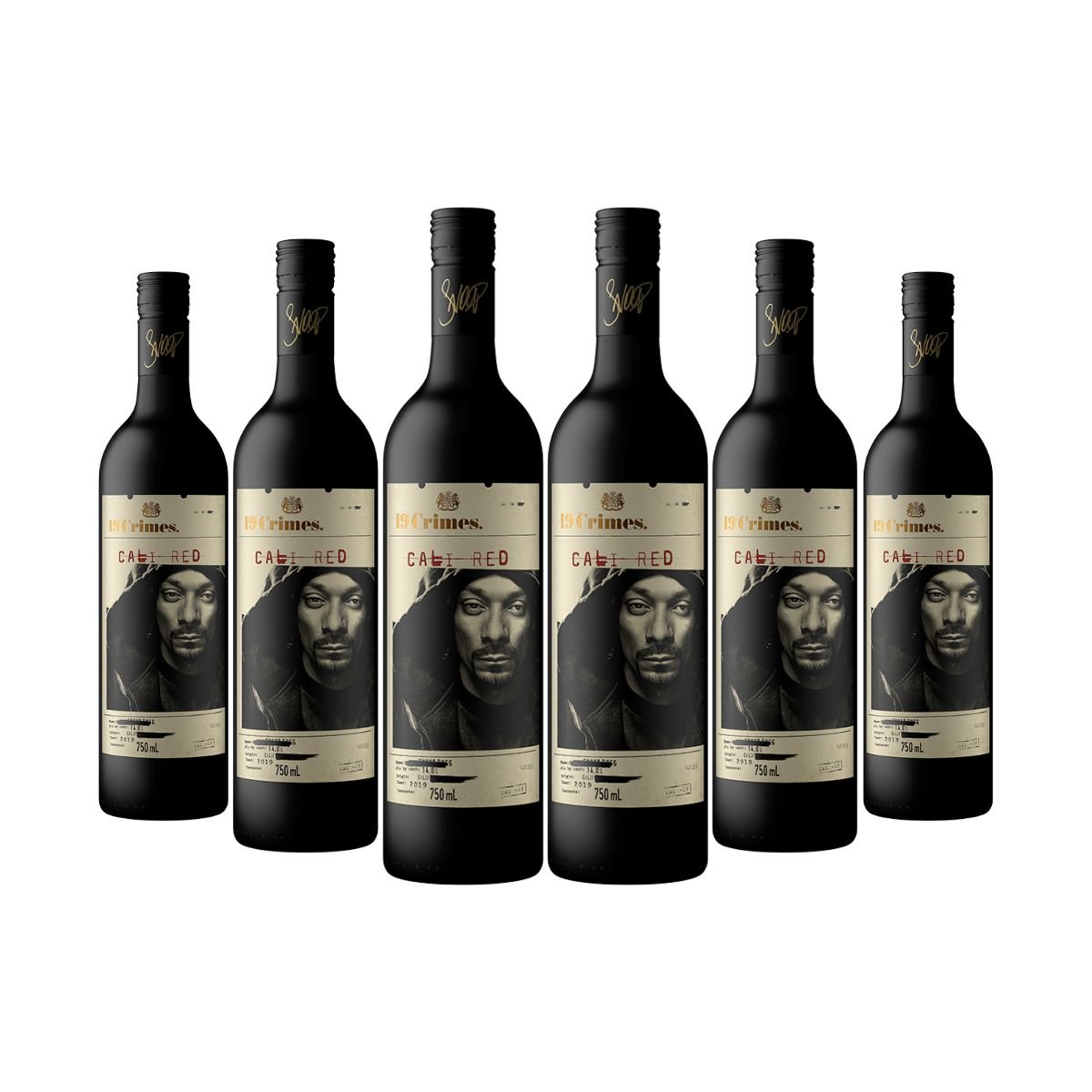 19 Crimes Snoop Dogg Cali Red (750mL) Case of 6 - Secret Bottle