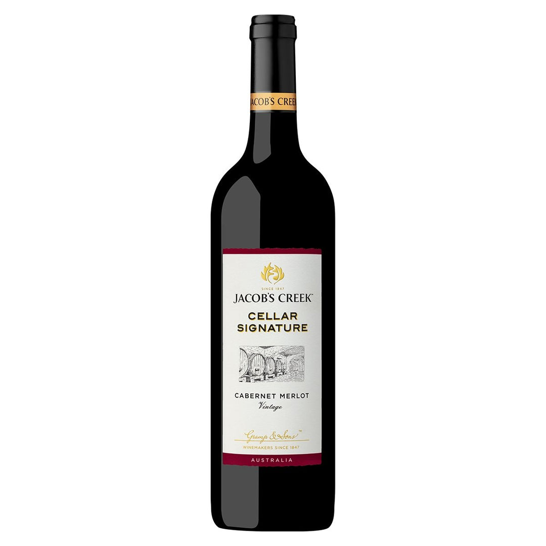 Buy Jacob's Creek Jacob's Creek Cellar Signature Cabernet Merlot (750mL) at Secret Bottle