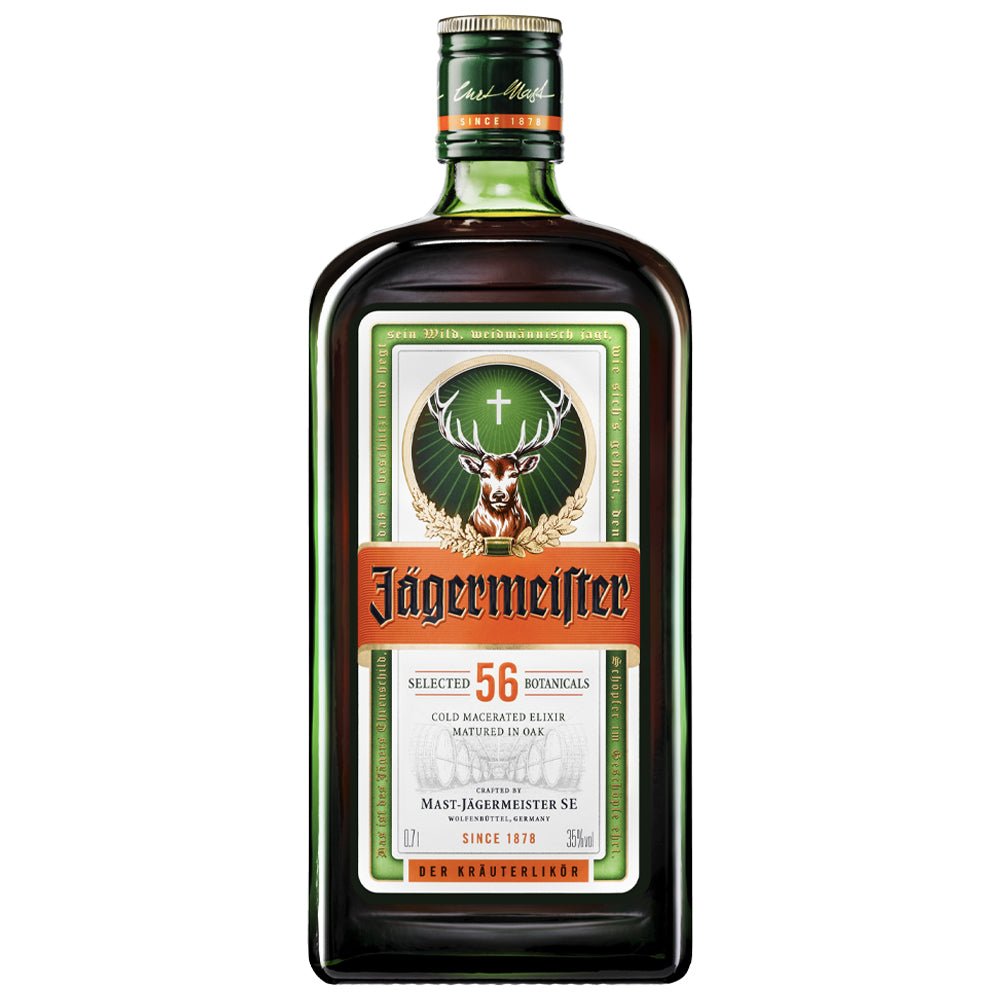 Jägermeister 700ml 56種類のボタニカル4本 Jägermeister Herbal Liqueur (700mL) – Secret Bottle