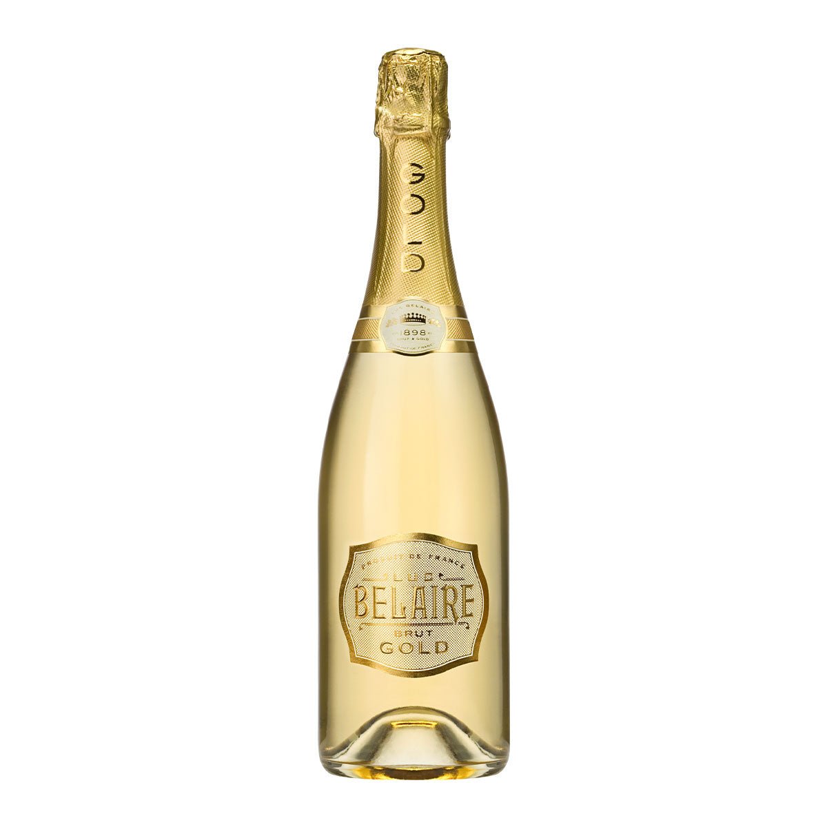 Luc Belaire Gold Brut Sparkling (750mL) French Sparkling Wine Secret