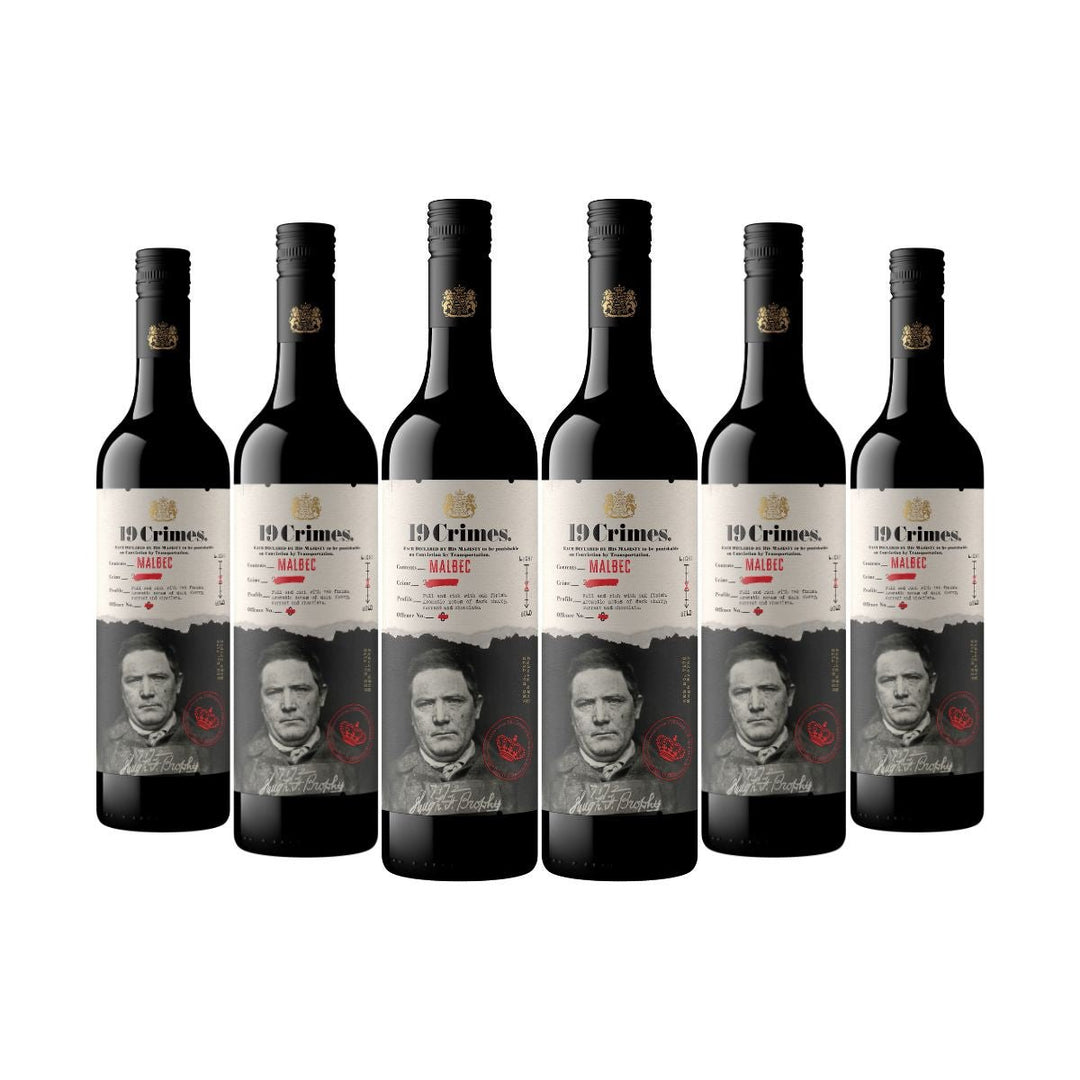 Buy 19 Crimes 19 Crimes Argentinian Malbec (750mL) Case of 6 at Secret Bottle