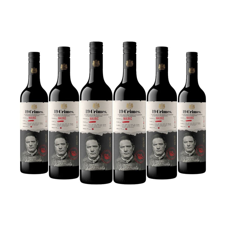 Buy 19 Crimes 19 Crimes Argentinian Malbec (750mL) Case of 6 at Secret Bottle