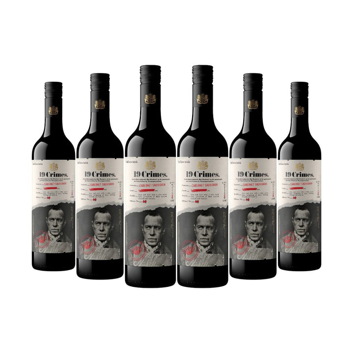 Buy 19 Crimes 19 Crimes Cabernet Sauvignon (750mL) Case of 6 at Secret Bottle