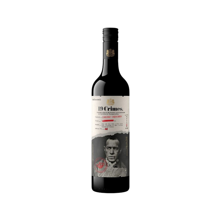 Buy 19 Crimes 19 Crimes Cabernet Sauvignon (750mL) Case of 6 at Secret Bottle