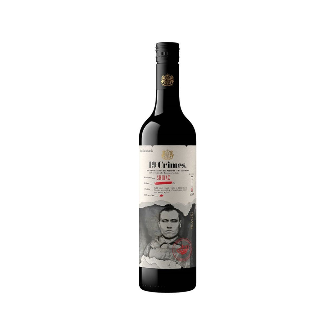 Buy 19 Crimes 19 Crimes Shiraz (750mL) Case of 6 at Secret Bottle
