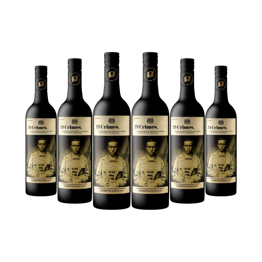 Buy 19 Crimes 19 Crimes Spanish Tempranillo (750mL) Case of 6 at Secret Bottle