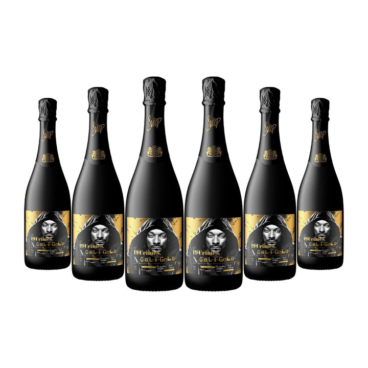 19 Crimes Snoop Dogg Cali Gold Sparkling (750mL) Case of 6