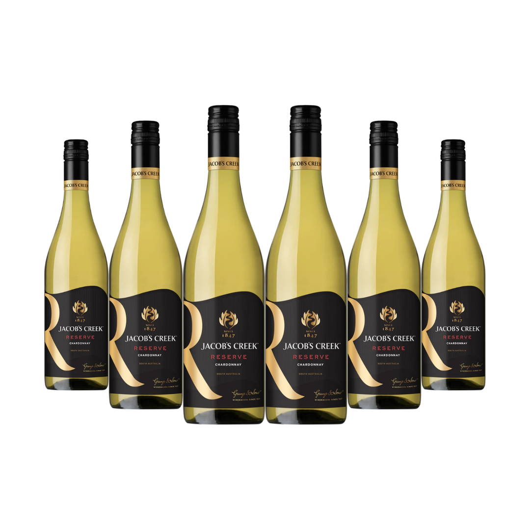 Jacob's Creek Reserve Adelaide Hills Chardonnay (750ml) Case of 6