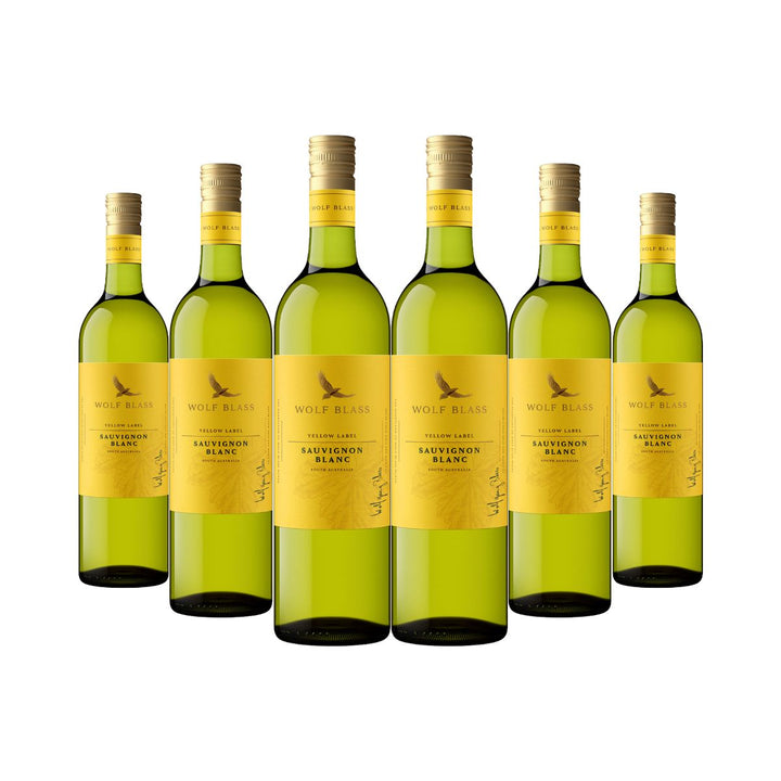 Wolf Blass Yellow Label Sauvignon Blanc (750ml) Case of 6