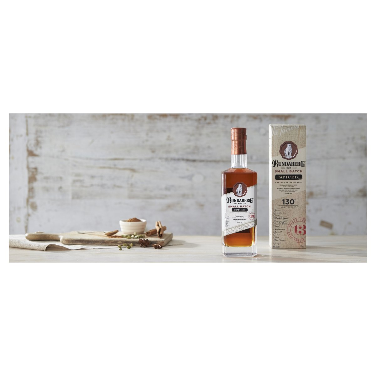 Bundaberg Small Batch Spiced Rum (700mL) - Secret Bottle