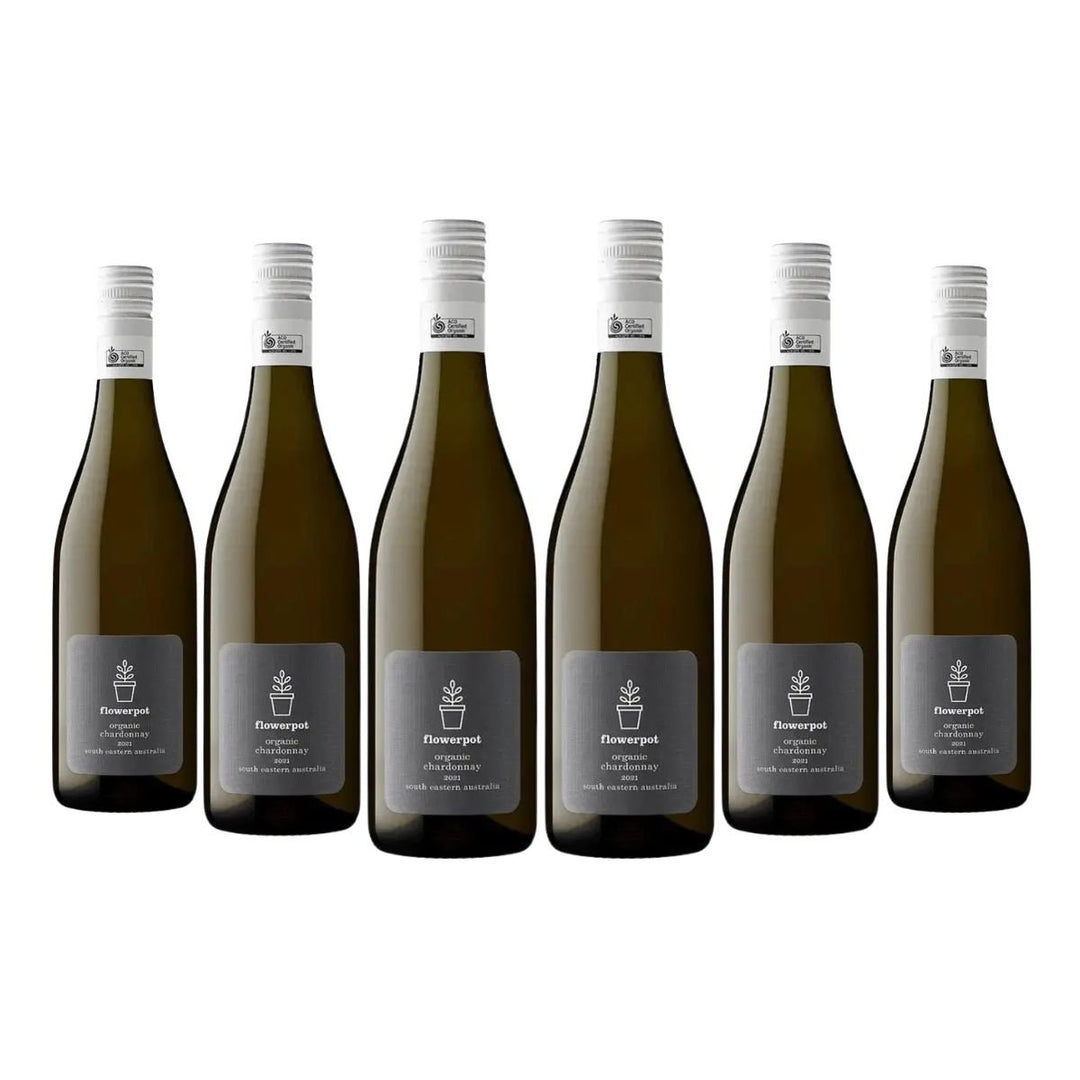 Buy Flowerpot Flowerpot Organic Chardonnay 2021 (6 x 750ml) at Secret Bottle