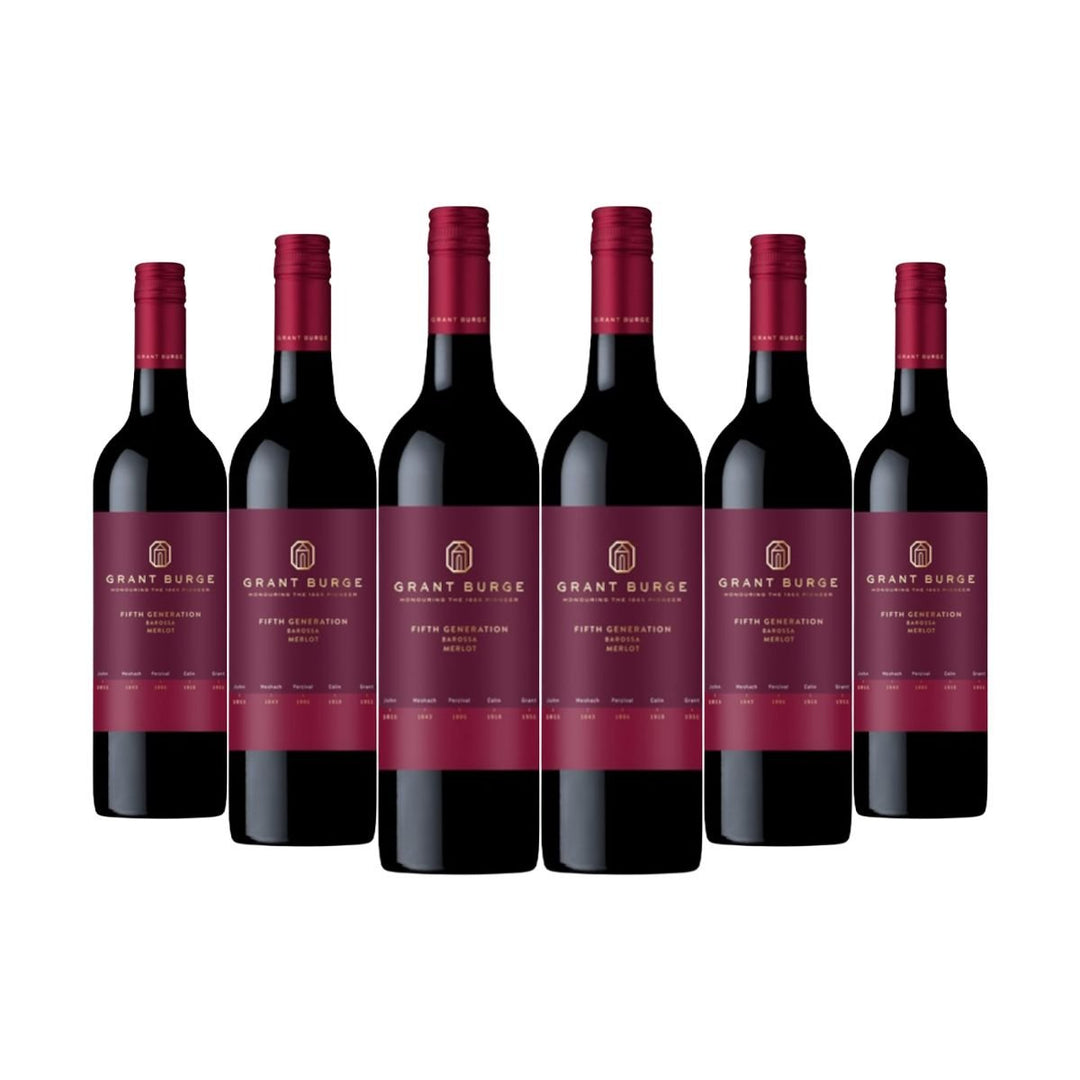 Buy Grant Burge Grant Burge 5th Generation Barossa Merlot (750ml) Case of 6 at Secret Bottle