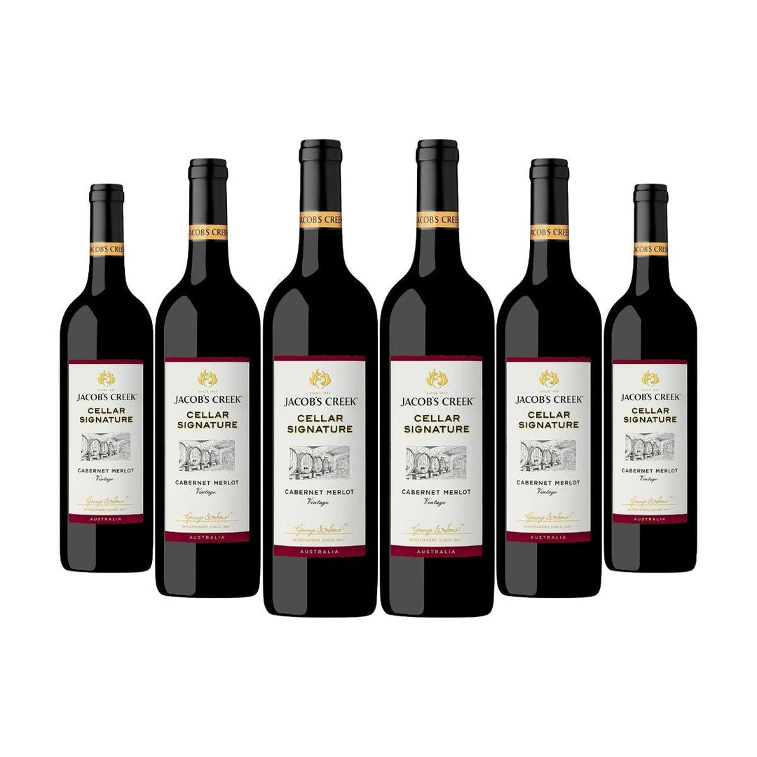 Buy Jacob's Creek Jacob's Creek Cellar Signature Cabernet Merlot (750ml) Case of 6 at Secret Bottle