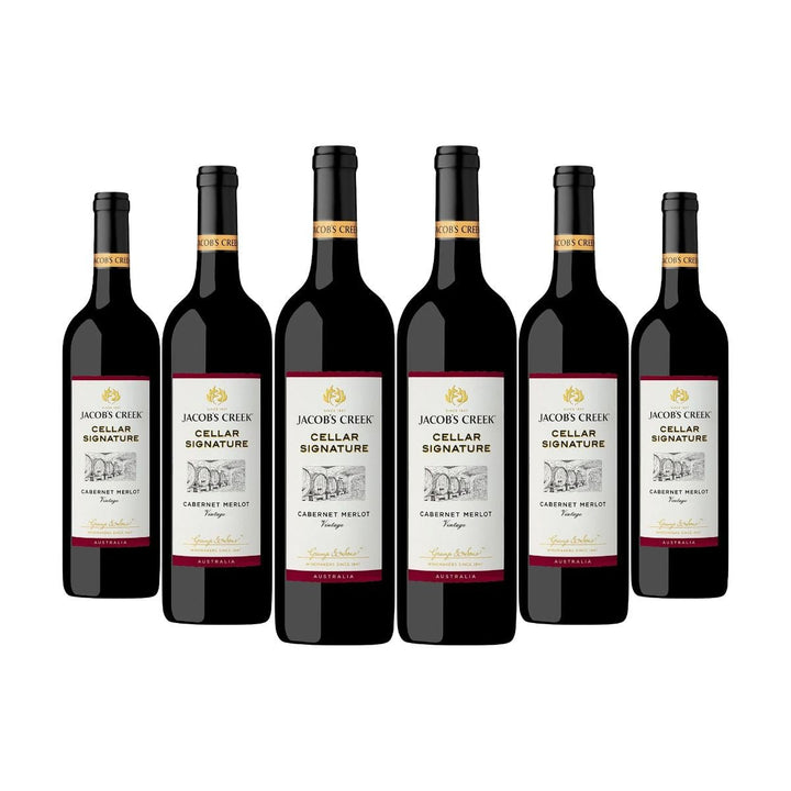 Buy Jacob's Creek Jacob's Creek Cellar Signature Cabernet Merlot (750ml) Case of 6 at Secret Bottle
