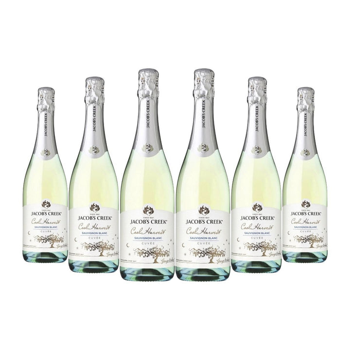 Buy Jacob's Creek Jacob's Creek Cool Harvest Sparkling Sauvignon Blanc (750ml) Case of 6 at Secret Bottle