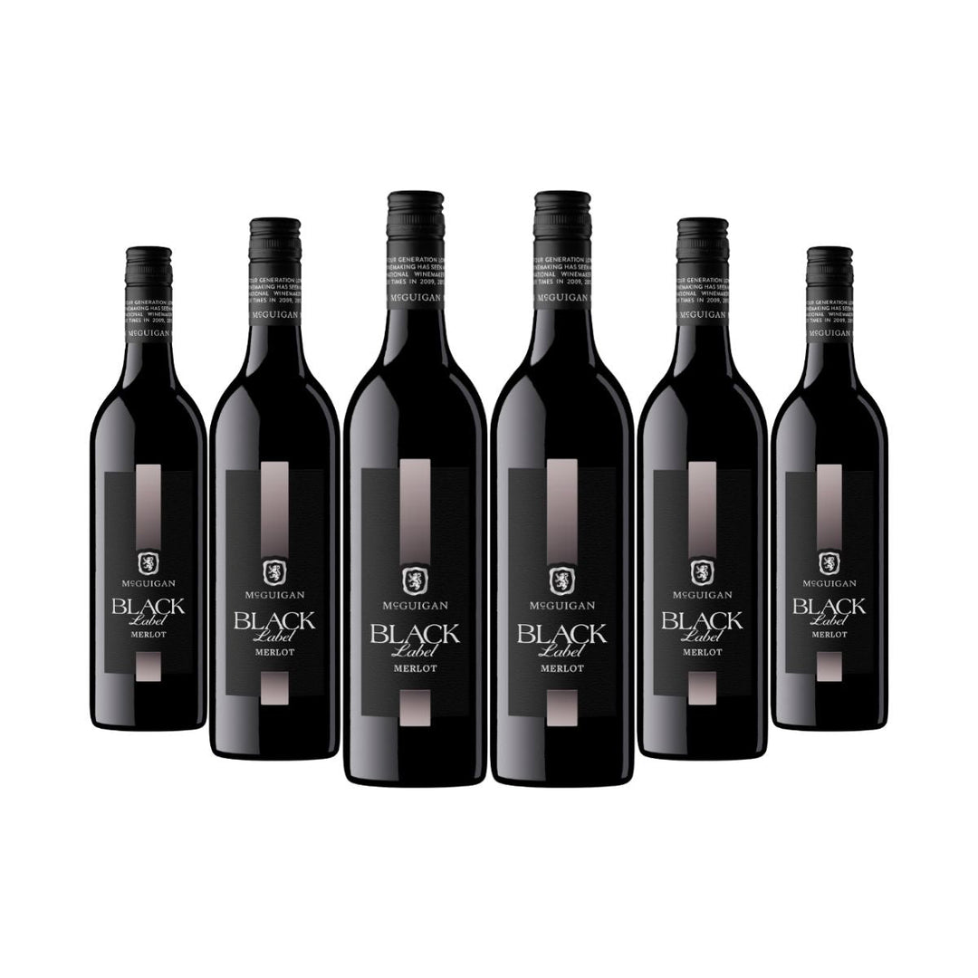 Buy McGuigan McGuigan Black Label Merlot (750ml) Case of 6 at Secret Bottle