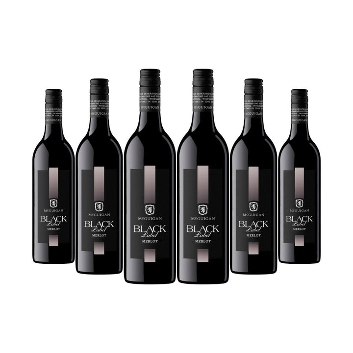 Buy McGuigan McGuigan Black Label Merlot (750ml) Case of 6 at Secret Bottle
