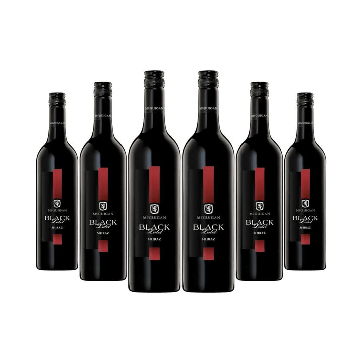 Buy McGuigan McGuigan Black Label Shiraz (750ml) Case of 6 at Secret Bottle