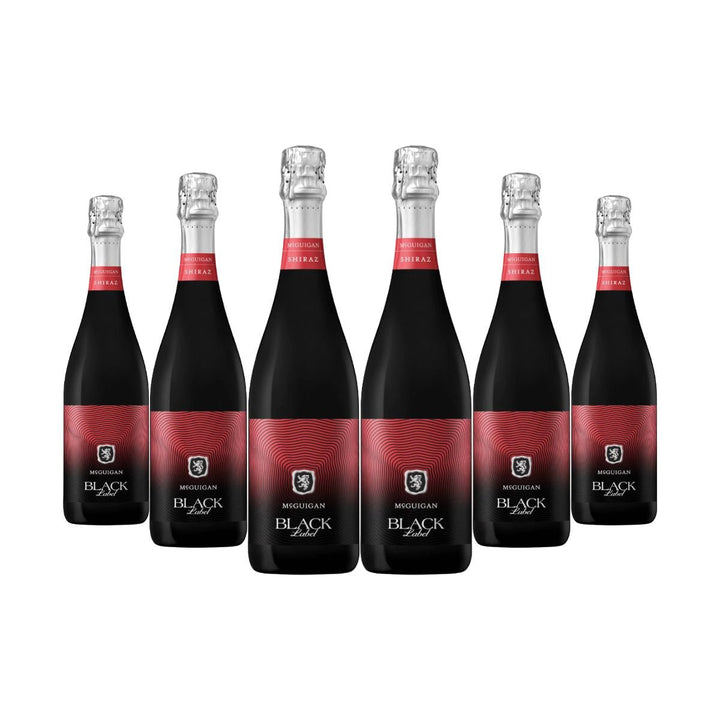Buy McGuigan McGuigan Black Label Sparkling Shiraz (750ml) Case of 6 at Secret Bottle
