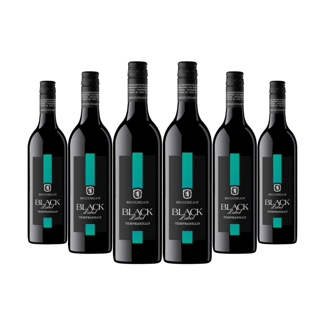 Buy McGuigan McGuigan Black Label Tempranillo (750ml) Case of 6 at Secret Bottle