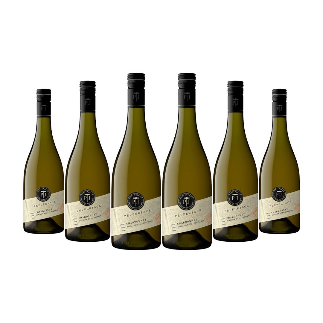 Buy Pepperjack Pepperjack Adelaide Hills Padthaway Chardonnay (750ml) Case of 6 at Secret Bottle