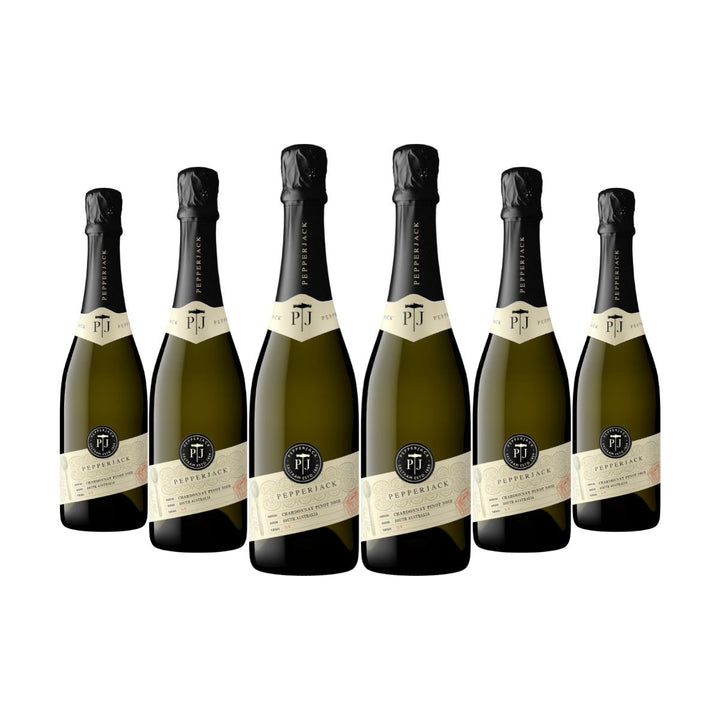 Buy Pepperjack Pepperjack Sparkling Chardonnay Pinot Noir (750ml) Case of 6 at Secret Bottle