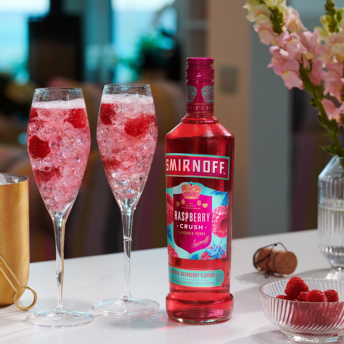 Smirdoff Raspberry Lemon Smirnoff Raspberry Crush (700mL) - Secret Bottle