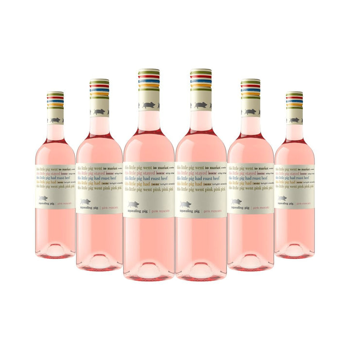 Buy Squealing Pig Squealing Pig Pink Moscato (750ml) Case of 6 at Secret Bottle