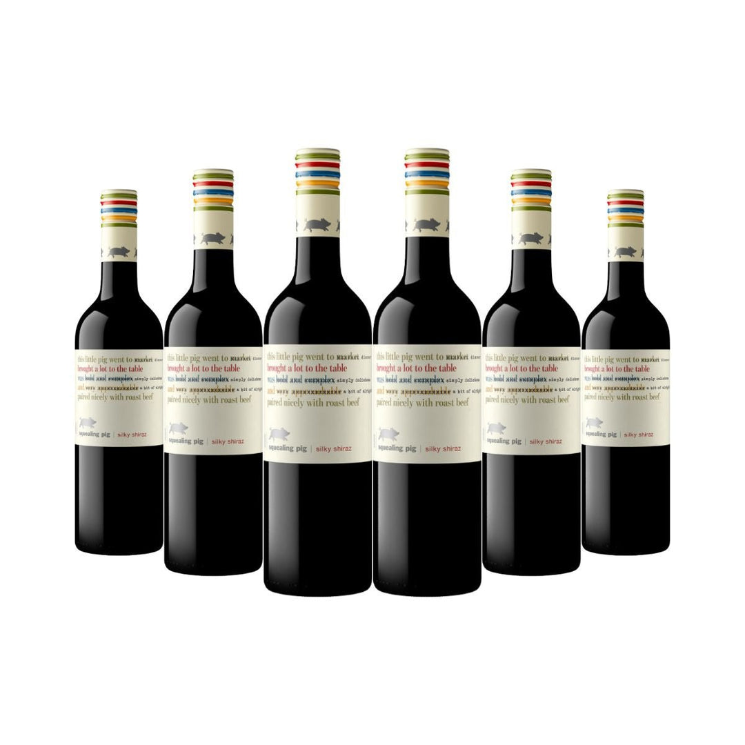 Buy Squealing Pig Squealing Pig Silky Shiraz (750ml) Case of 6 at Secret Bottle