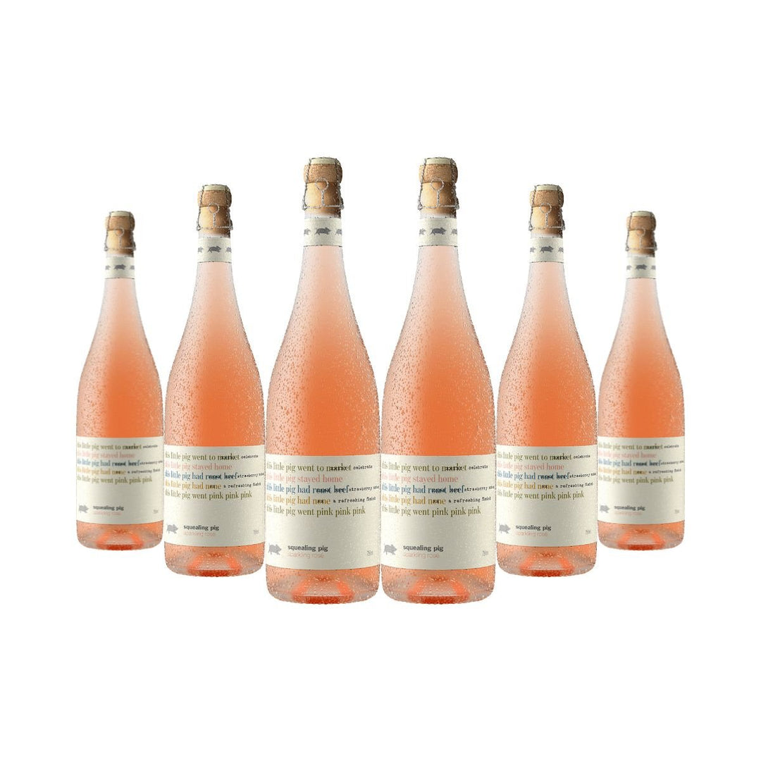 Buy Squealing Pig Squealing Pig Sparkling Rosé NV (750ml) Case of 6 at Secret Bottle