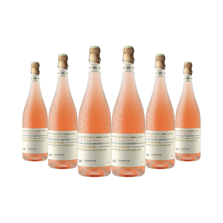 Buy Squealing Pig Squealing Pig Sparkling Rosé NV (750ml) Case of 6 at Secret Bottle