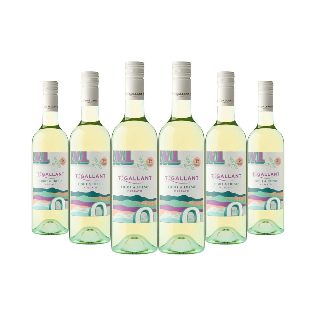 Buy T'Gallant T'Gallant Light & Fresh Moscato 2021 (750ml) Case of 6 at Secret Bottle