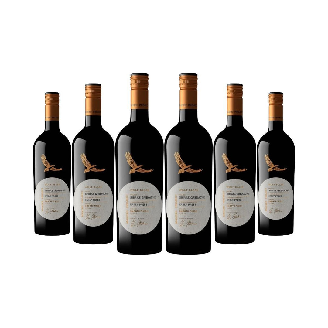 Buy Wolf Blass Wolf Blass Makers' Project Shiraz Grenache 2021 (750ml) Case of 6 at Secret Bottle