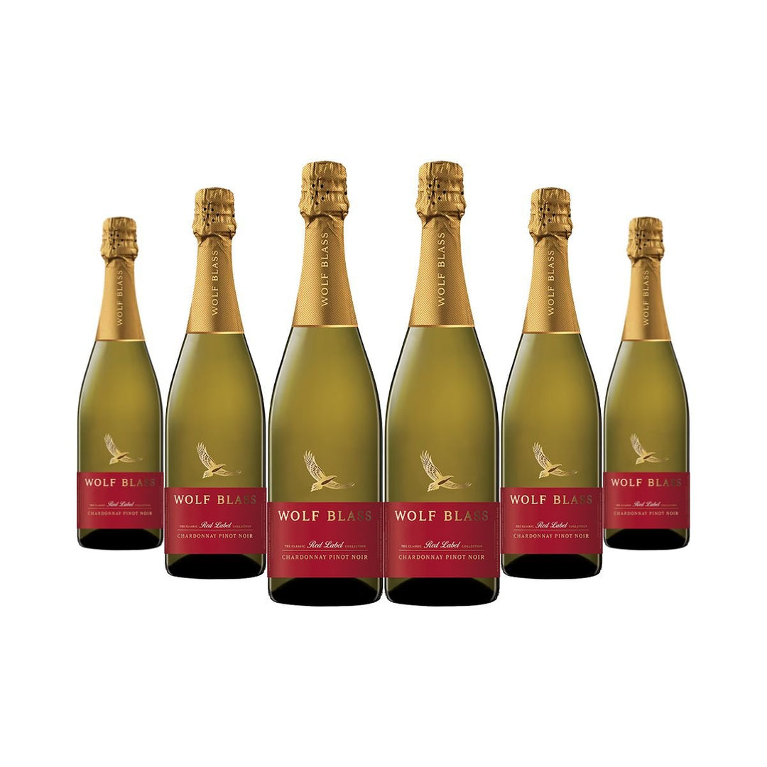 Buy Wolf Blass Wolf Blass Red Label Chardonnay Pinot Noir (750ml) Case of 6 at Secret Bottle