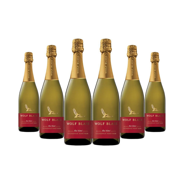 Buy Wolf Blass Wolf Blass Red Label Chardonnay Pinot Noir (750ml) Case of 6 at Secret Bottle