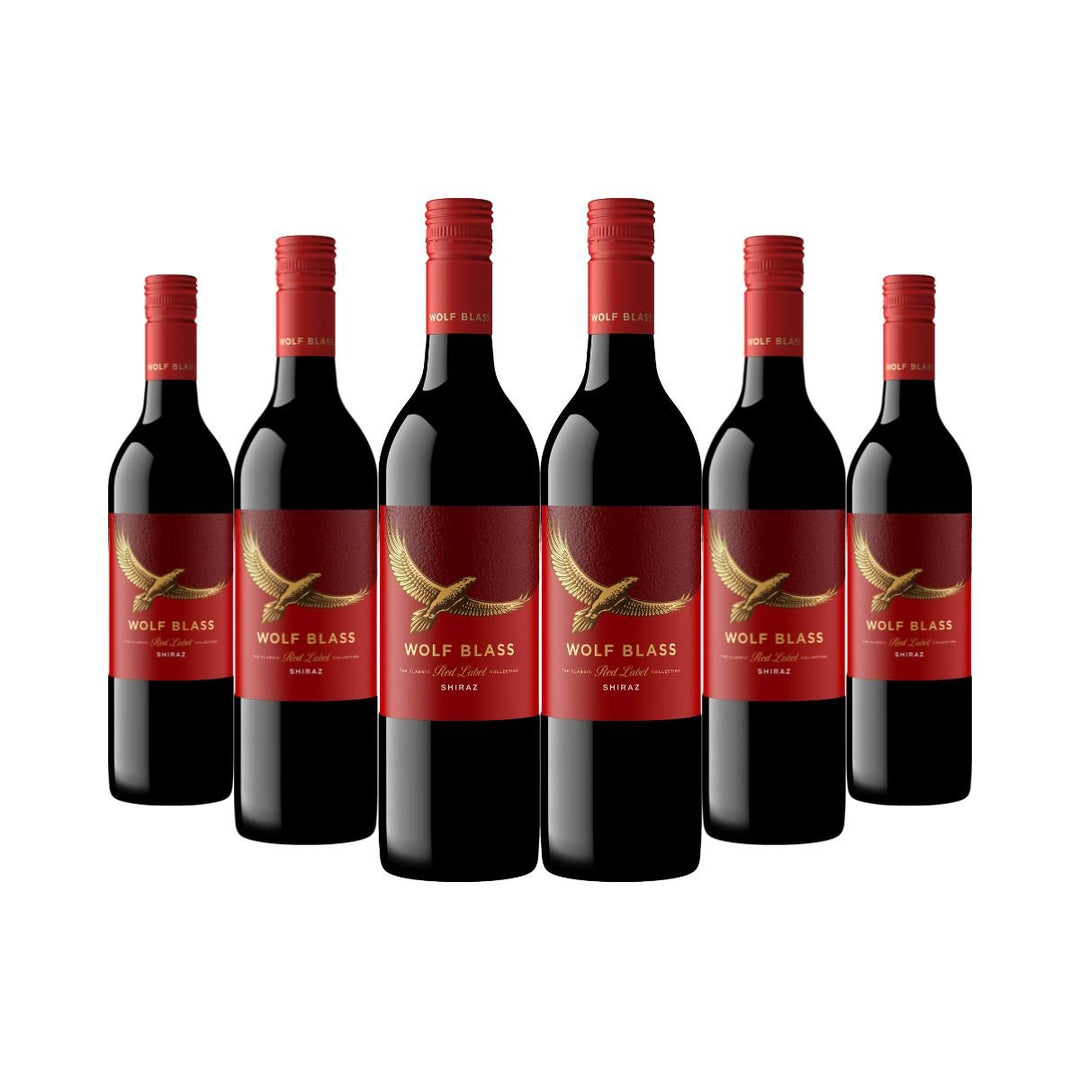 Buy Wolf Blass Wolf Blass Red Label Shiraz (750ml) Case of 6 at Secret Bottle