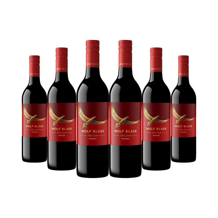 Buy Wolf Blass Wolf Blass Red Label Shiraz (750ml) Case of 6 at Secret Bottle