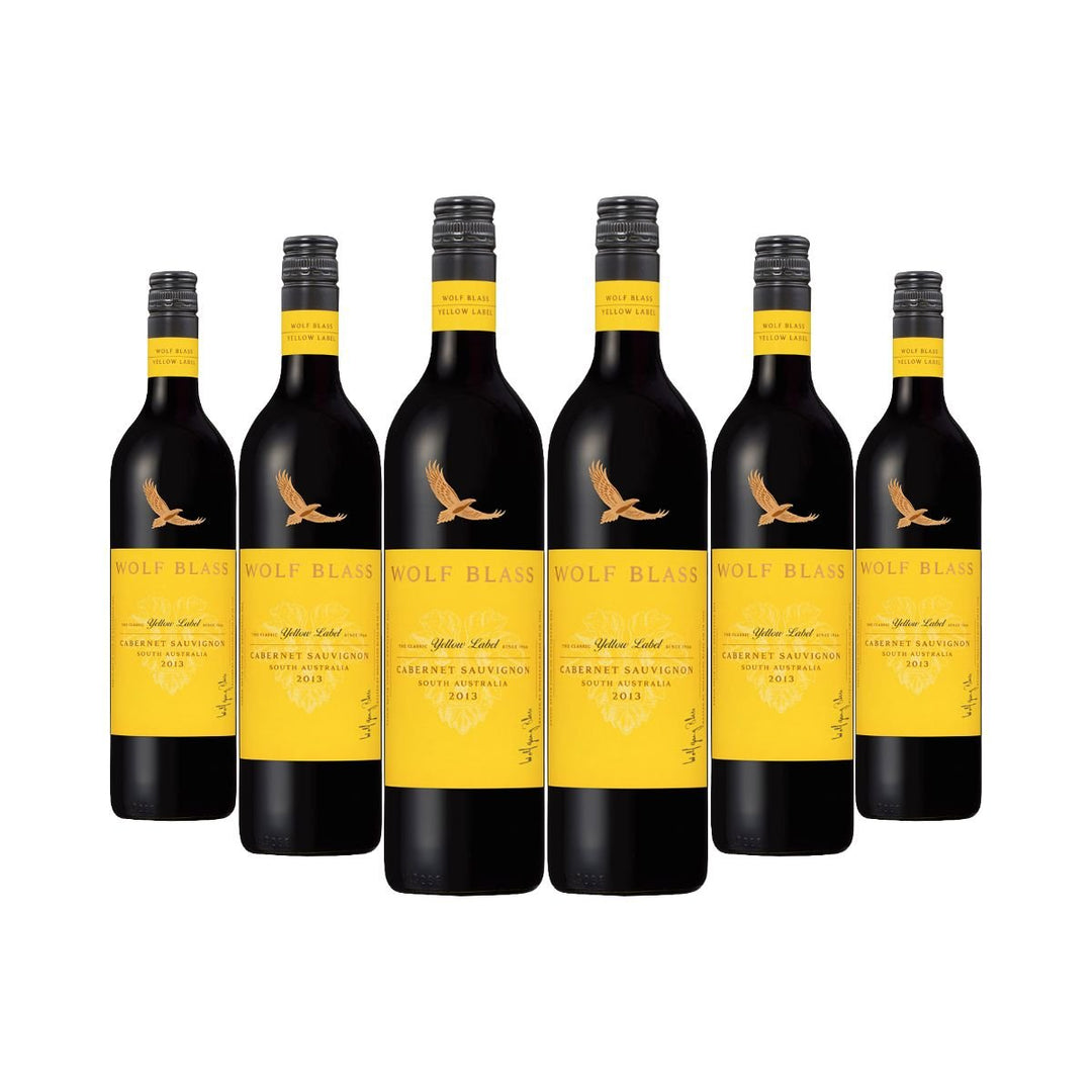 Buy Wolf Blass Wolf Blass Yellow Label Cabernet Sauvignon (750ml) Case of 6 at Secret Bottle