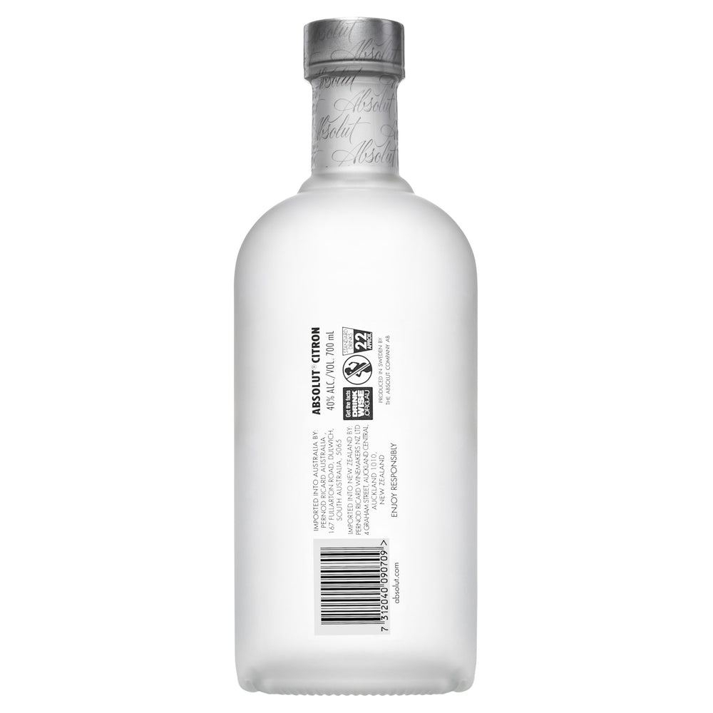 Buy Absolut Absolut Vodka Citron (700mL) at Secret Bottle
