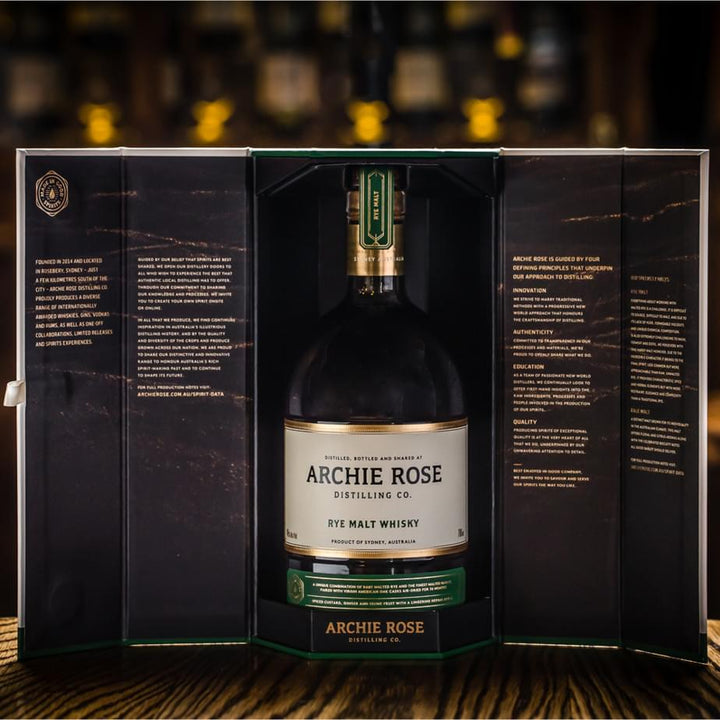 Buy Archie Rose Archie Rose Rye Malt (700mL) at Secret Bottle