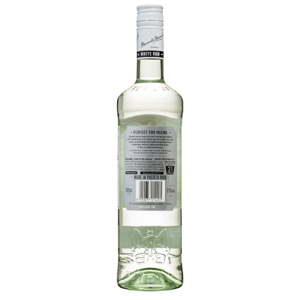 Buy BACARDI Bacardi Carta Blanca White Rum (700mL) at Secret Bottle