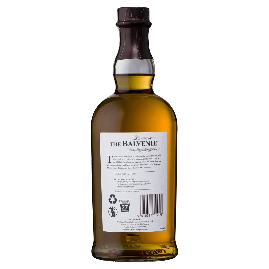 Buy The Balvenie Balvenie Stories 14yo The Week Of Peat Single Malt Scotch (700mL) at Secret Bottle