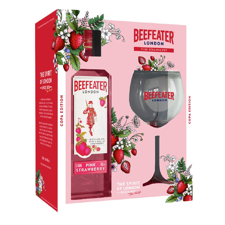 Buy Beefeater Beefeater Pink Gin England London Dry with Balloon Glass Gift Pack (700mL) at Secret Bottle