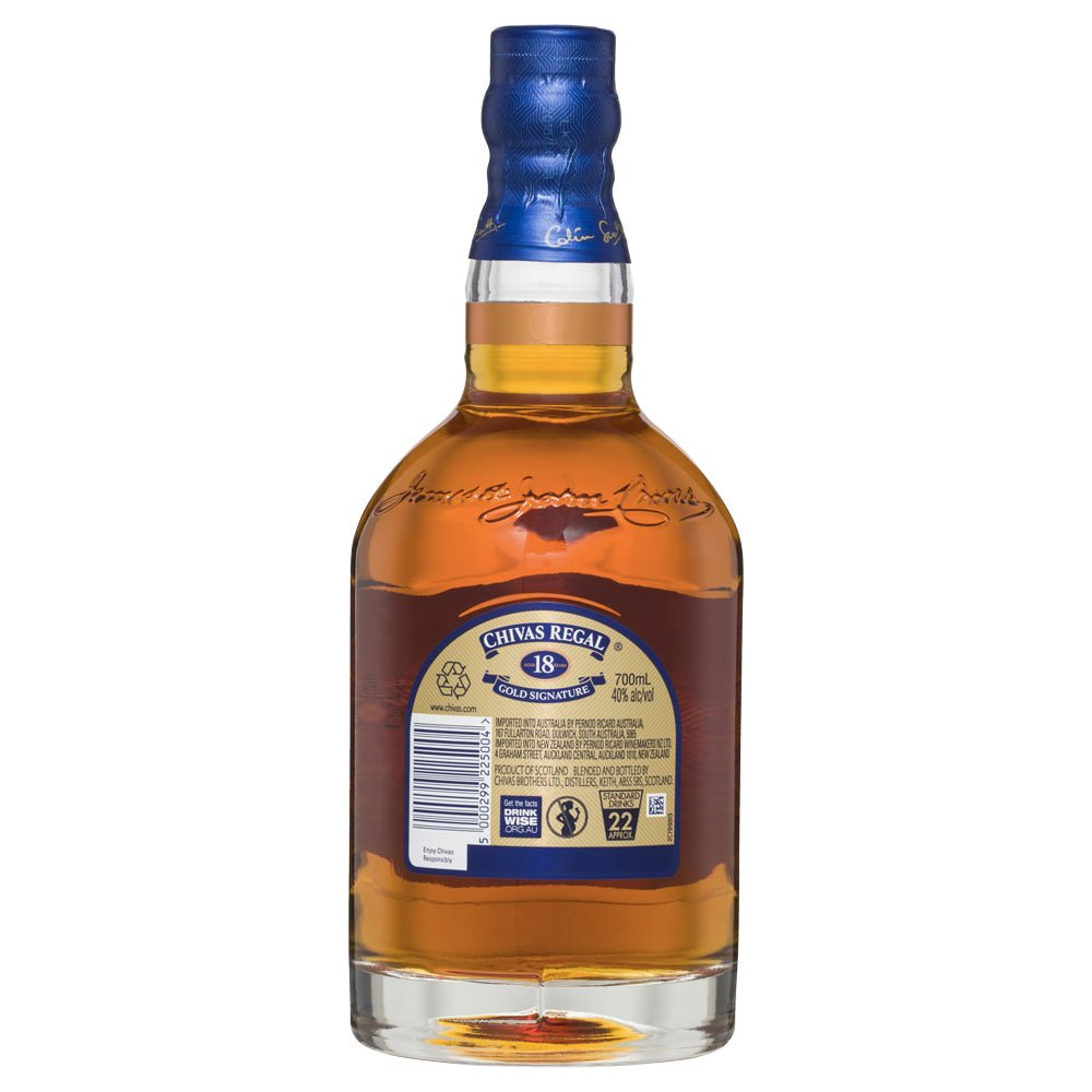 Buy Chivas Regal Chivas Regal 18 Gold Signature Blended Scotch Whisky (700mL) at Secret Bottle