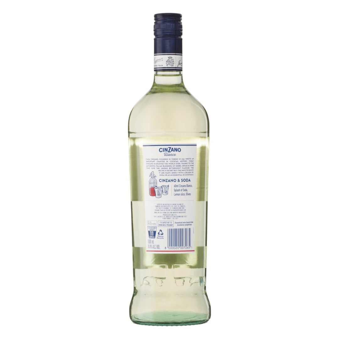 Buy Cinzano Cinzano Bianco Vermouth (1L) at Secret Bottle