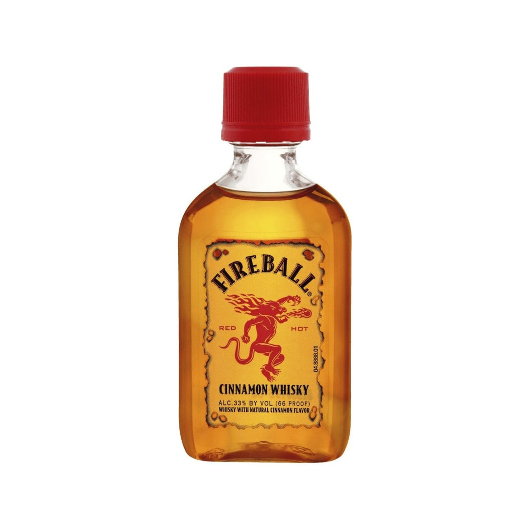 Buy Fireball Fireball Cinnamon Flavoured Whisky Miniature (50mL) at Secret Bottle