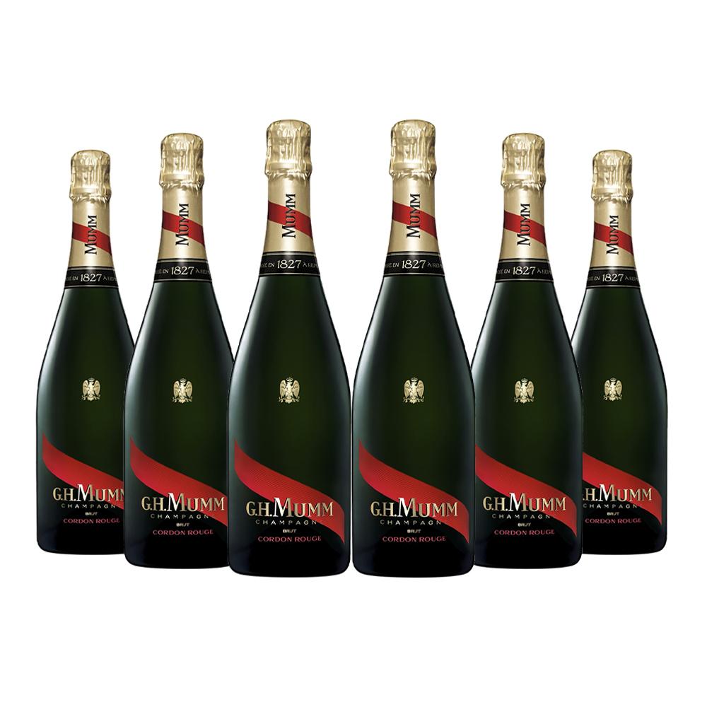 Buy G.H. Mumm G.H. Mumm Cordon Rouge NV Champagne 750ml (Case of 6) at Secret Bottle