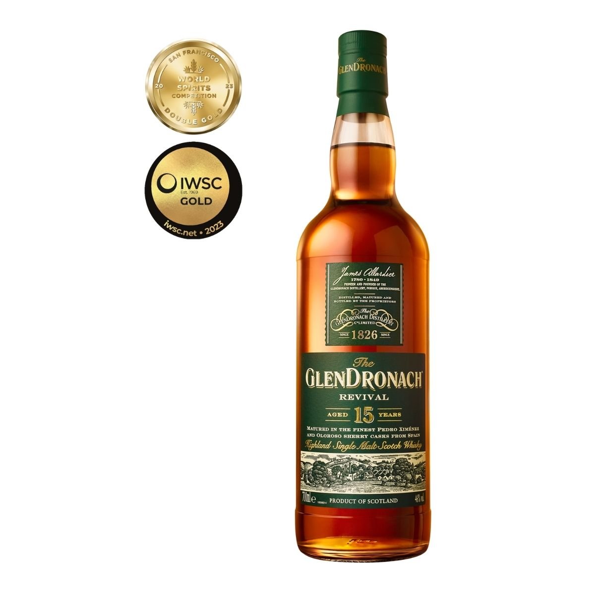 GlenDronach Revival Aged 15 years (700 mL) - Secret Bottle