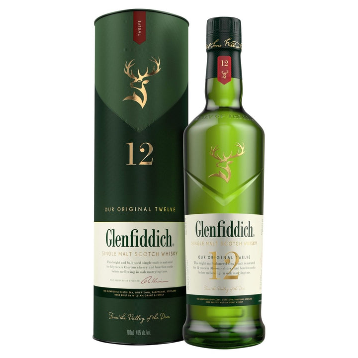 Buy Glenfiddich Glenfiddich 12YO Single Malt Scotch Whisky (700mL) at Secret Bottle