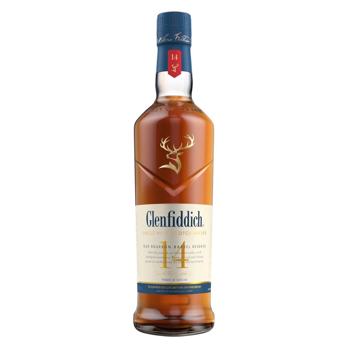 Glenfiddich 14YO Bourbon Barrel Reserve Single Malt Scotch Whisky